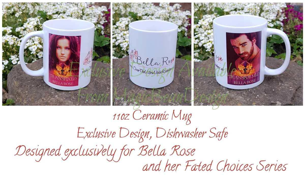 Happy customer <a href="/BellaRoseWriter/">Bella Rose - Writer</a>  
Custom mugs for their #FatedChoices series available to buy through both <a href="/MagicBeanDesig1/">MagicBeanDesign</a> and the Author
#AuthorLife #CustomMugs #BookMerch #BookSwag #BookPromo