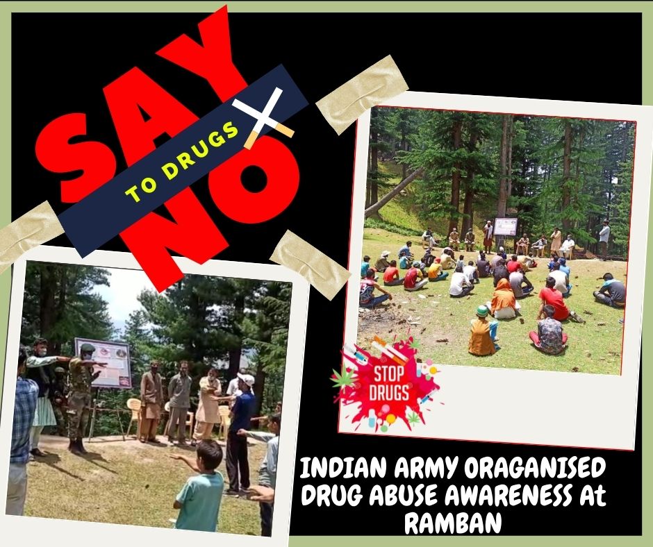 AkhtharShayia's tweet photo. Our Army Organised Drug Abuse awareness, Ramban #tuesdaymotivations #tuesdayvibe @adgpi @DDNewslive https://t.co/IrC3O9vZUi