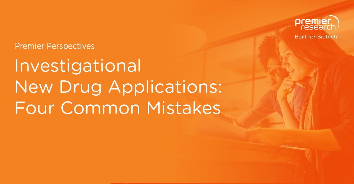 premierresearch's tweet image. When it comes to your IND application, putting everything together is easier said than done. 

Download our guide to the most common IND application errors and how to avoid them: bit.ly/3gYa3EG

#INDApplication #FDA