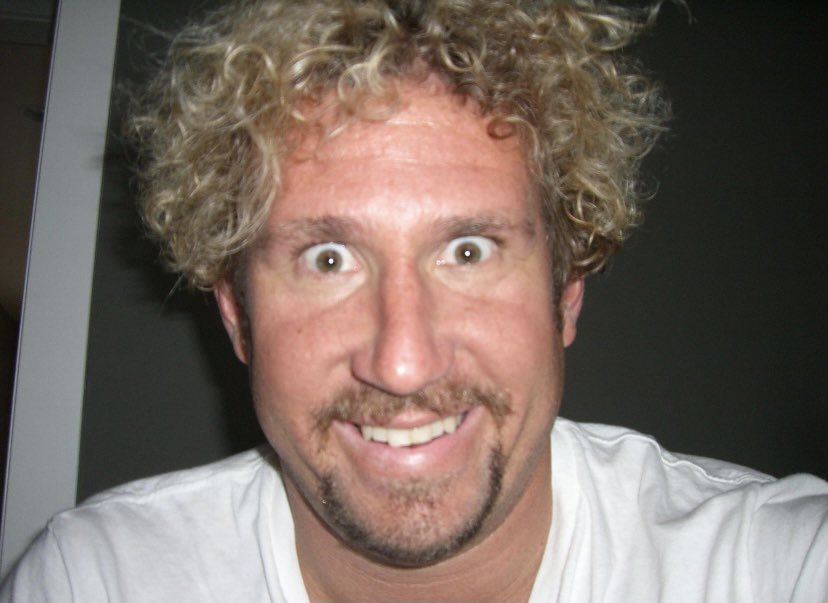 TeamDakota2's tweet photo. @sammyhagar so not only is my good friend a look a like but he is a huge fan. He also supports my nephew who is in remission right now! Could you give a shout out to @RonsterWV for me, it’s well deserved for a great guy!! https://t.co/wHd16zZnAW