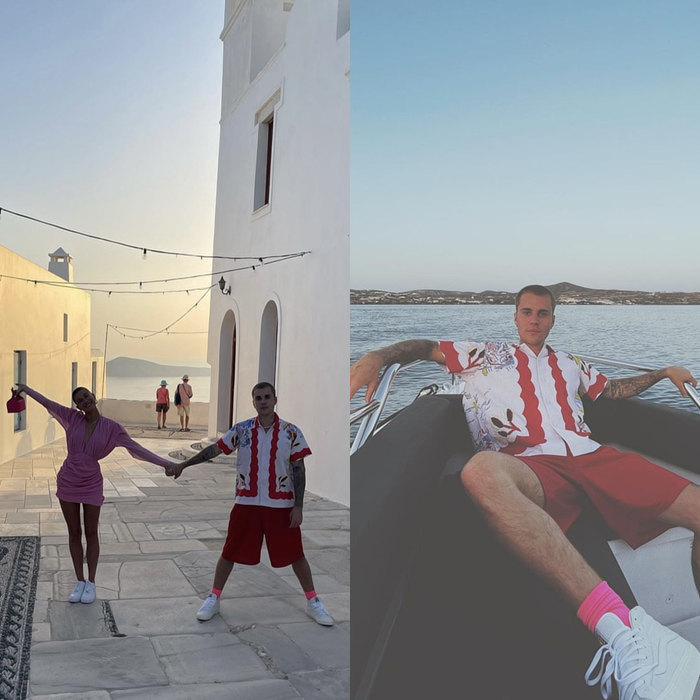 updatesbieberr's tweet photo. (27/06): Justin Bieber e Hailey Bieber na Grécia. 🇬🇷 https://t.co/VyIkS1BbIK