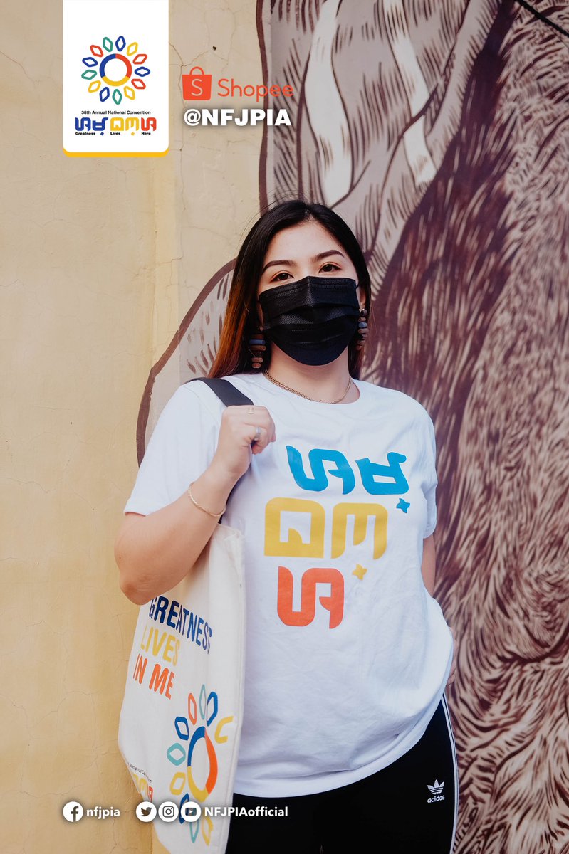 NFJPIAofficial's tweet photo. Havenโt ordered your 38th ANC Merchandise yet? Quickly open your Shopee app now!
Don this Sleek-and-Style #38thANC Merch and Walk with a Flex!
Pre-ordering ends on July 7, make sure you donโt miss this out JPIAns. https://t.co/BfMvJRGOCJ