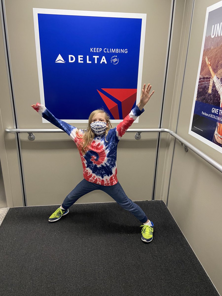 esteewoods's tweet photo. @Delta we were so glad to get back out there #skymileslife https://t.co/nutCSA6eny
