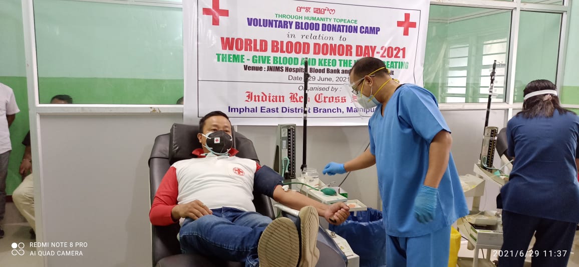 Indian Red Cross Society, Manipur State Branch tweet media