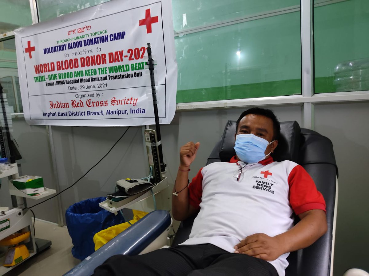 Indian Red Cross Society, Manipur State Branch tweet media