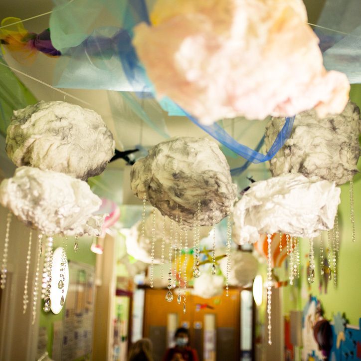 'This display is so calming and relaxing. I could sit here all day and watch these clouds' -Parent Massive thank you to our Associate Artists @BeckyBailey13 + @AmandaM_Design for their creativity in creating our new display 'Up Up and Away' for @WhippsCrossHosp Acorn Ward ⛅️