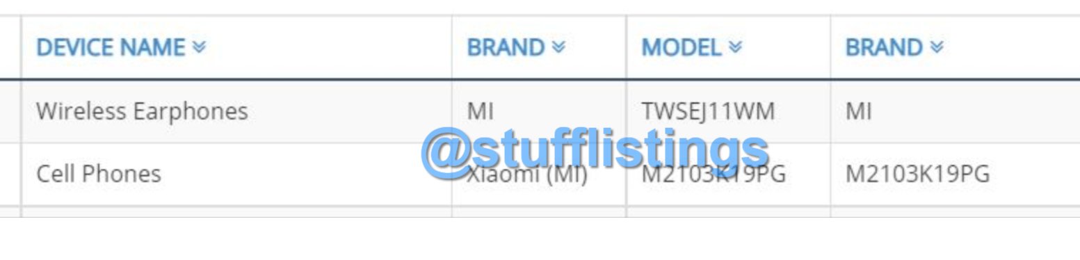 Mukul Sharma on Twitter: "Xiaomi new TWS (TWSEJ11WM) receive the Indian ...