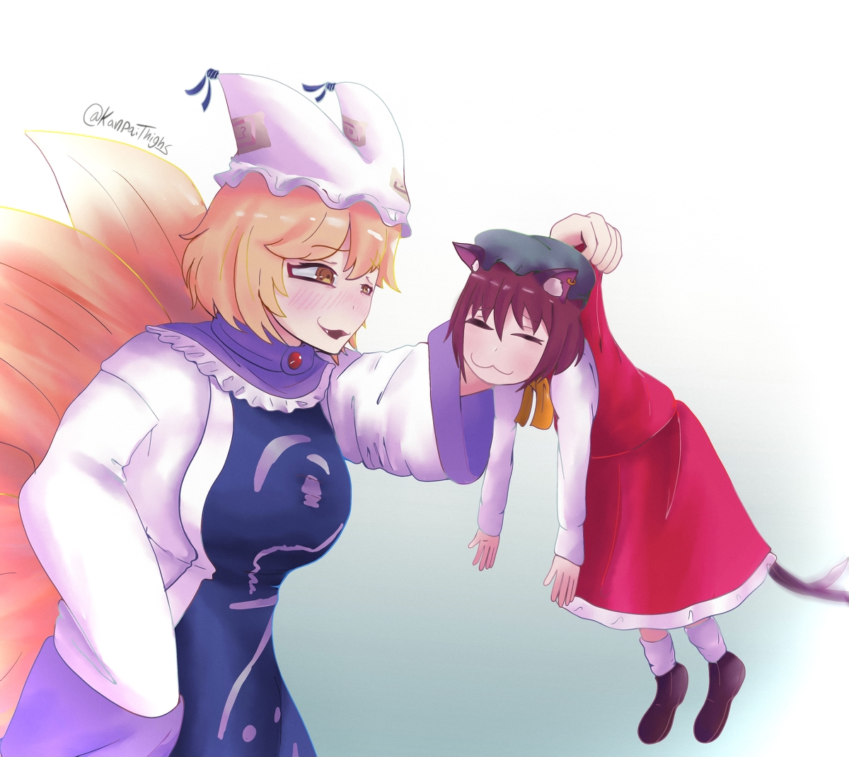 Kanpaithighs Ran And Chen 八雲藍 ちぇん 東方project 東方 ケモミミ T Co 1y9ligxwm9 Kanpaithighs Ran And Chen 八雲藍 ちぇん 東方project 東方 ケモミミ T Co 1y9ligxwm9