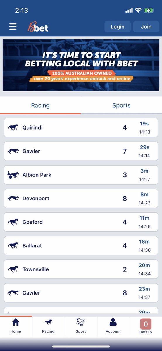 Come and give our new platform and app a try. More markets, better specials and lots more. Sign in today BBet.com.au to see them all #bbet