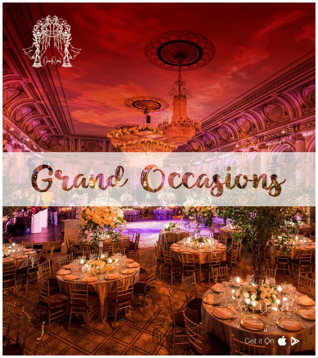 We are coming up with a GRAND NEW APPLICATION.
We are coming Soon...
#grandweddings #eventplans #prebookings #onlineoffers #cuisines #foodie #venues #topweddings #budgetplanner #unlimitedcoupons