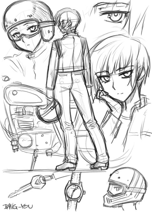 プロットだけは一杯温めてるからその内バイク漫画も描きたいねーと思ったり。

最近はバイク漫画も色々増えてるから今更って気もするけどね… 