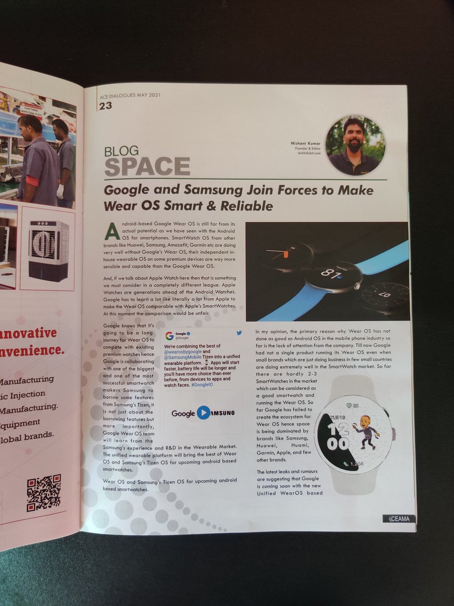 nishantkundan's tweet image. The article I had published on my blog @techinfobit has been featured on #AceDialogues offline magazine.
#TIB #techinfoBiT #TIBFeatured #Media #TechBlog #TechBlogger