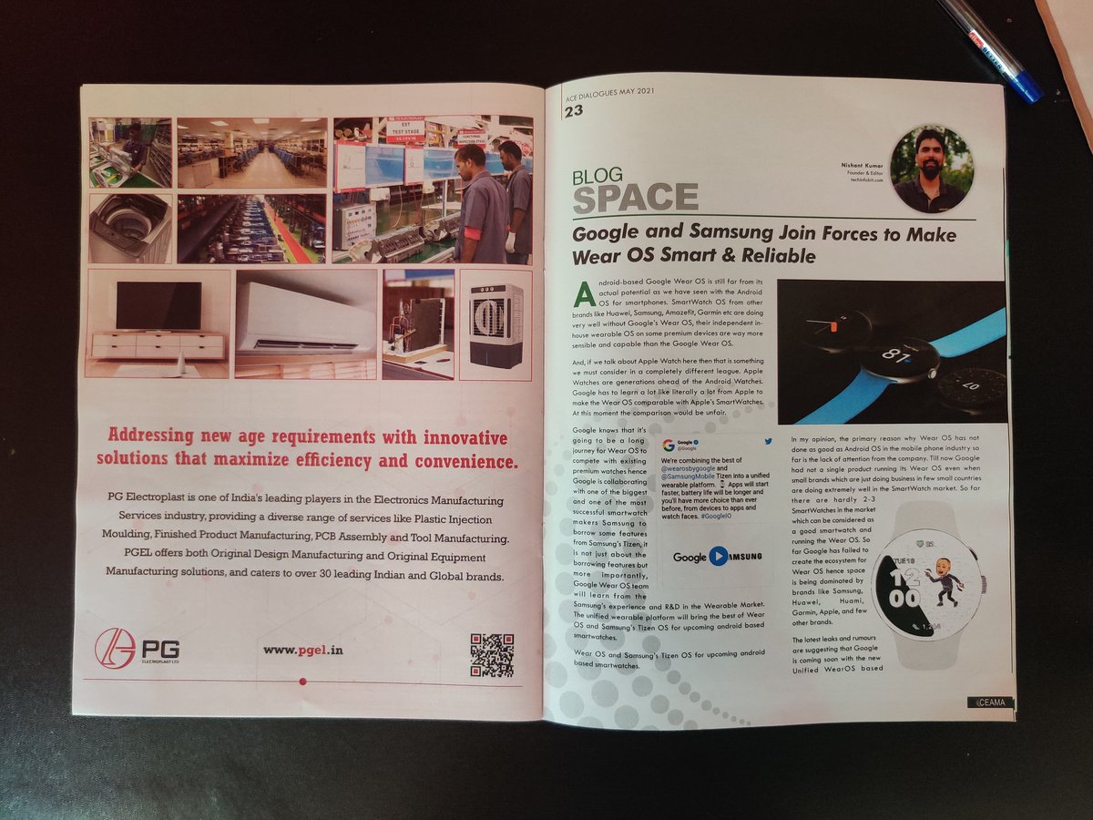 nishantkundan's tweet image. The article I had published on my blog @techinfobit has been featured on #AceDialogues offline magazine.
#TIB #techinfoBiT #TIBFeatured #Media #TechBlog #TechBlogger