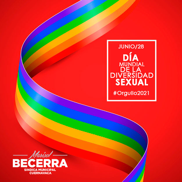 Amor y libertad para todos.
En el Día del #OrgulloLGBTIQ fomentemos el respeto a los derechos humanos sin importar orientación de sexual o expresión de género.
#DiaMundialDeLaDiversidadSexual 
#Orgullo2021
