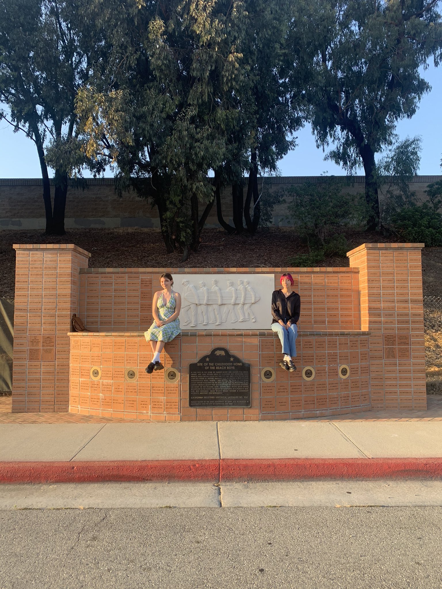 Beach Boys Historic Landmark Entrance