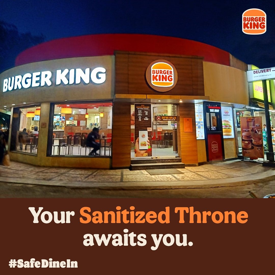 burgerkingindia's tweet photo. Finally, weβll get to see your Whopper eating face! π₯Ί
.
.
.
#safedinein #safediningexperience #safety #sanitization #homeofthewhopper https://t.co/nLIafyWtFO