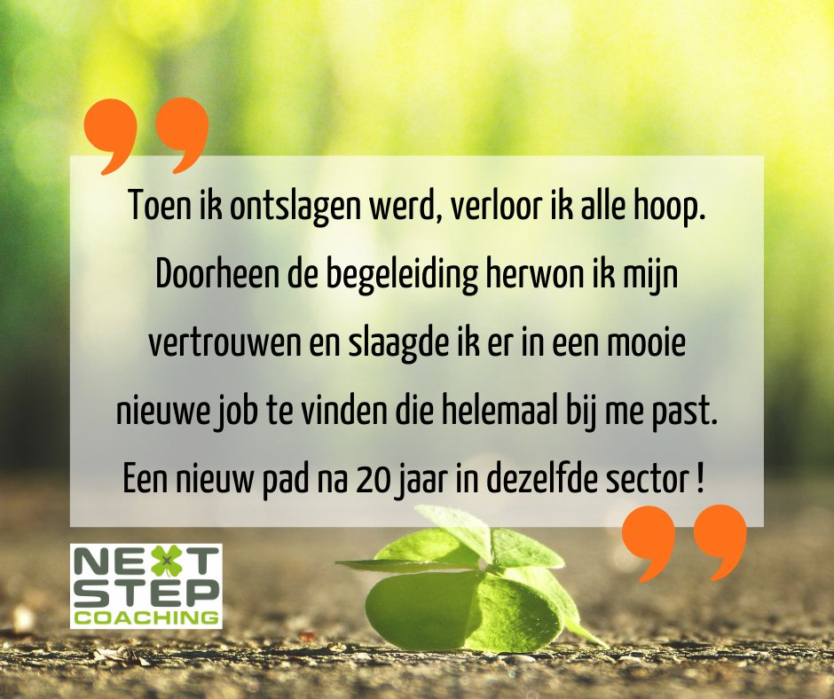 loopbaangeluk's tweet photo. Ontslagen. Wat nu? Voor Ann was de #loopbaanbegeleiding net wat ze nodig had om de volgende stap te zetten.
Meer weten? Maak een afspraak voor een gratis gesprek met een #coach uit je buurt via https://t.co/jqvnts3Jfd
#testimonialtuesday #loopbaancoaching #loopbaangeluk https://t.co/zyqhfWP30L