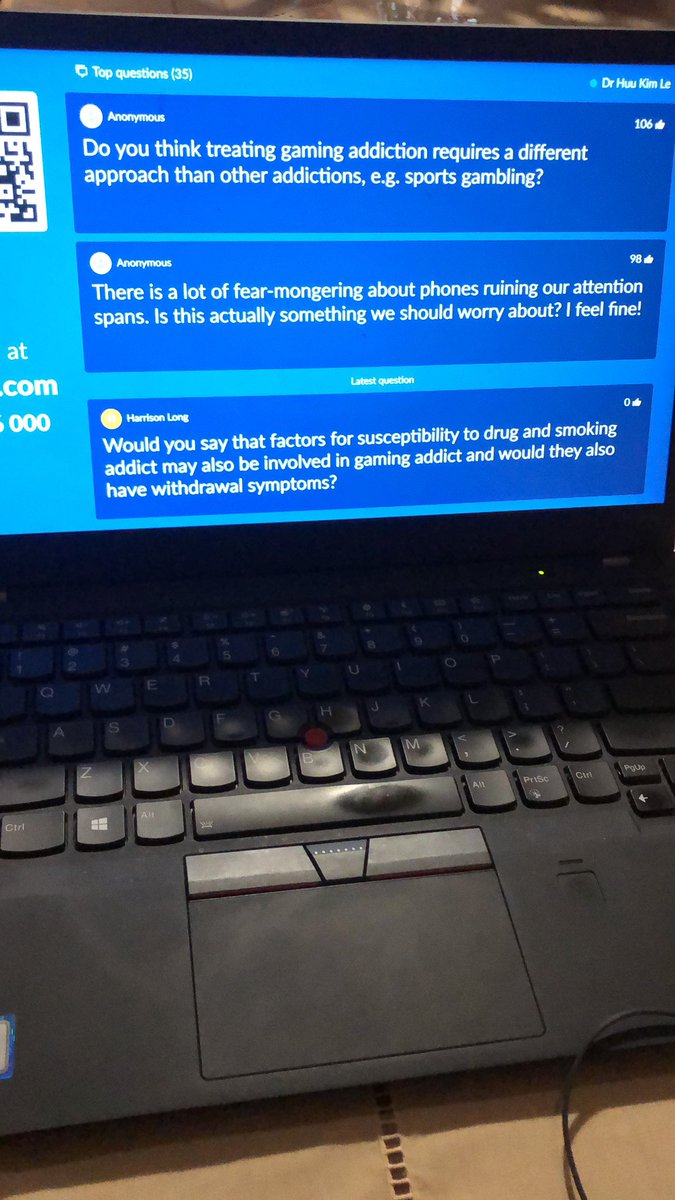 Hey <a href="/unimelbmdsc/">MDSC</a> attendees, I’m happy to continue answering Q&amp;A here. Thanks for the great thought provoking questions on #gamingdisorder #MDSC2021