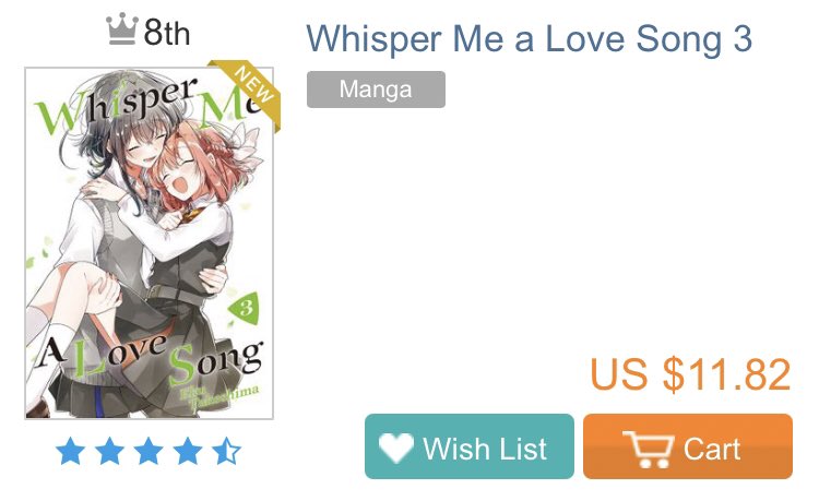 一迅社海外ライツ Ichijinsha Inc 6 28 ランキング 英語版 ささやくように恋を唄う 著 竹嶋えく がbook Walker Global Storeにて 8位 3巻 48位 1巻 100位 2巻ランクイン T Co Iykzbpvds7 T Co Gh1glgpmc2 一迅社海外ライツ Ichijinsha Inc 6 28 ランキング 英語版 ささやくように恋を唄う 著 竹嶋えく がbook Walker Global Storeにて 8位 3巻 48位 1巻 100位 2巻ランクイン T Co Iykzbpvds7 T Co Gh1glgpmc2