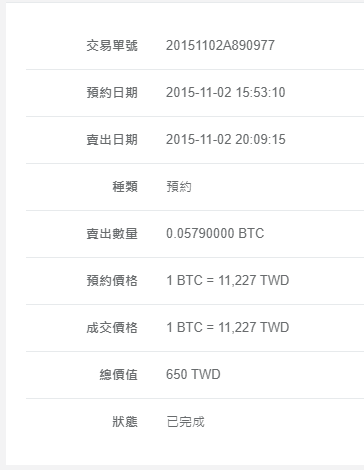 突然在我的信箱發現以前曾經用BTC買遊戲收據