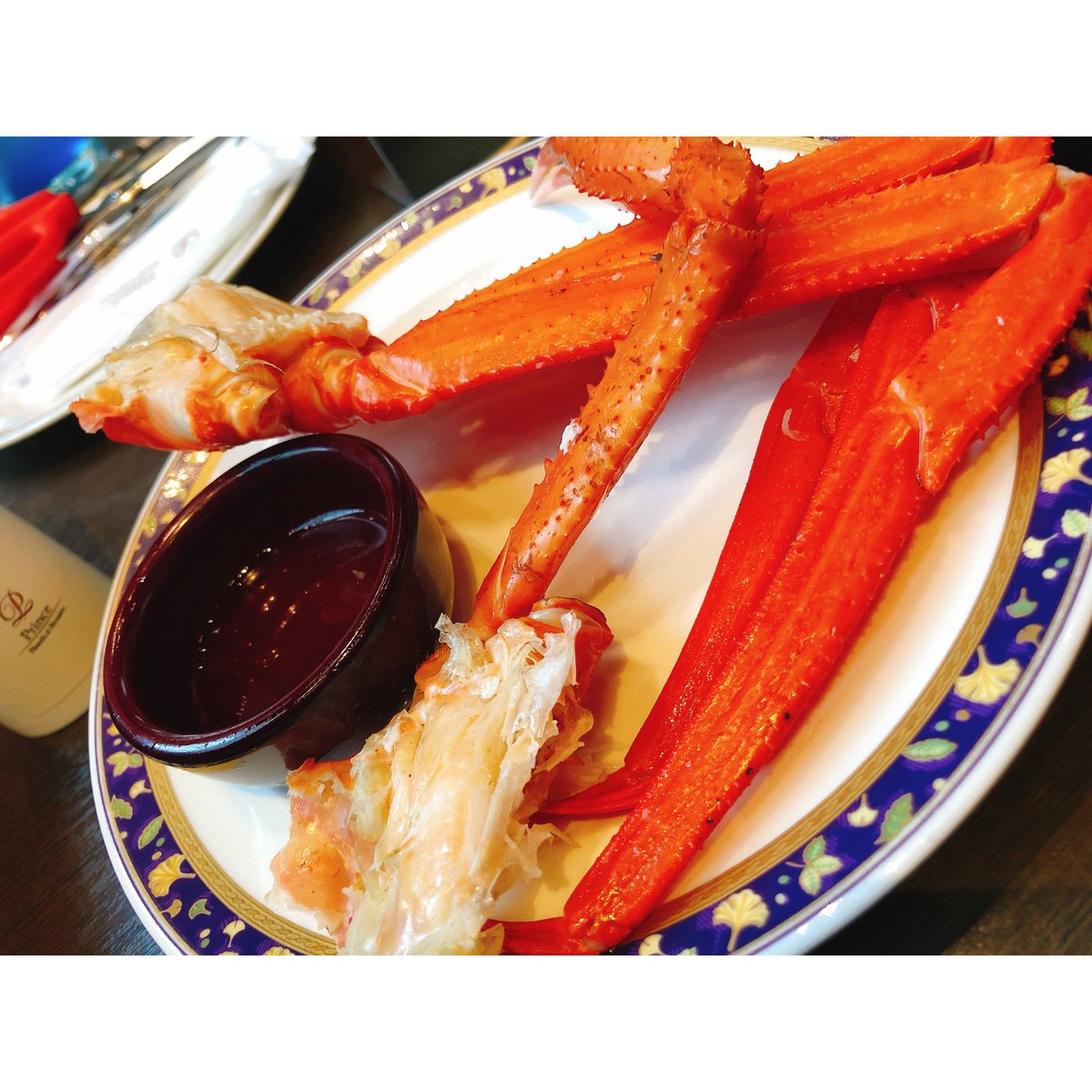 ninomae_tumugi's tweet image. 誕生日の前祝いと言うことで、#品川プリンスホテル の #HAPUNA にてブッフェ食べてきたよ☺️💕
普段着ない #ピンクワンピ 新調して、ワックワクで行ってきた！
美味しかった…！
蟹座のわたしは、期間限定で出された蟹に心が躍りました🦀🦀🦀🦀🦀🦀