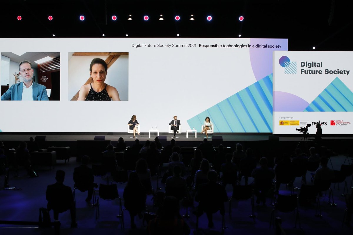 DFS_MWC's tweet photo. ➡️ Thank you to everyone who joined us yesterday on our #DFSsummit21 and keep an eye on our social media channels over the next few days for more updates from our activities at #MWC21. 

#digitalfuturesociety https://t.co/lD9zv5FZyP