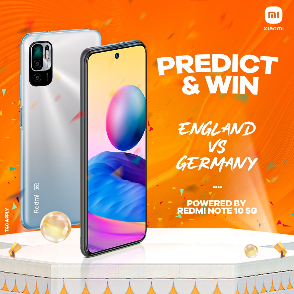 Xiaomi_Kenya's tweet photo. PREDICT &amp; WIN 😀

OPTIONS 👇🏻

1. Correct Score + Scorer + MOTM = Win a Phone
2. Correct Score = Win Mi Band 5

RULES 🚨

- 1st person on either options wins
- You Must use #RedmiNote105G in your prediction
- You Must RT this tweet
- Predictions only valid upto 1hr before Kick Off https://t.co/fCYE7wrNsX