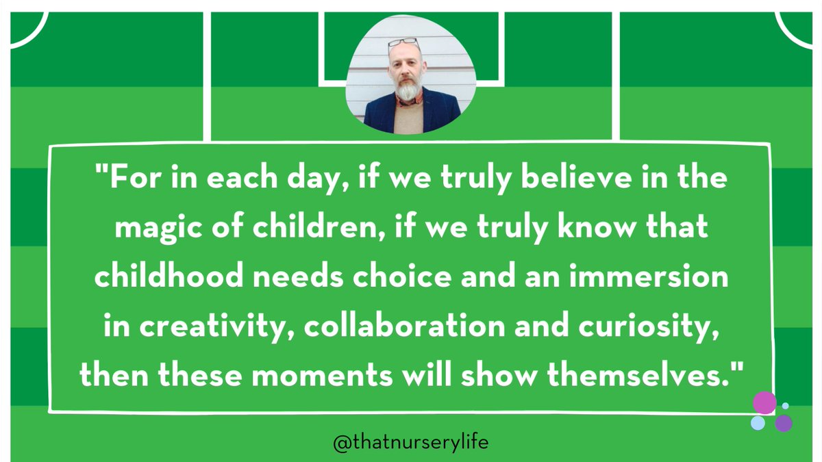 thatnurserylife's tweet photo. Greg Bottrill @canigoandplay, author of Can I Go And Play Now..? and early years thought leader, shares some thoughts with us on the moments of magic that children produce that can surprise us. Read Greg's amazing latest article via https://t.co/U0VYM8z1L0 

#earlyyears #eyfs https://t.co/WmMD2MeEmC
