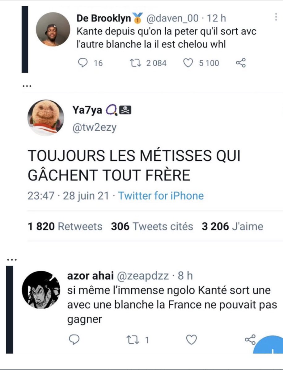 _LICRA_'s tweet photo. Chasser le racisme des stades, il revient au galop sur la toile. Cette haine assumée et affichée doit être combattue sans faiblir : la #Licra y travaille mais il est de la responsabilité de chacun de signaler ce type d'insultes à @TwitterSupport 👉 ... #SignalerLeTweet 🚩 https://t.co/rzagSqIpLK