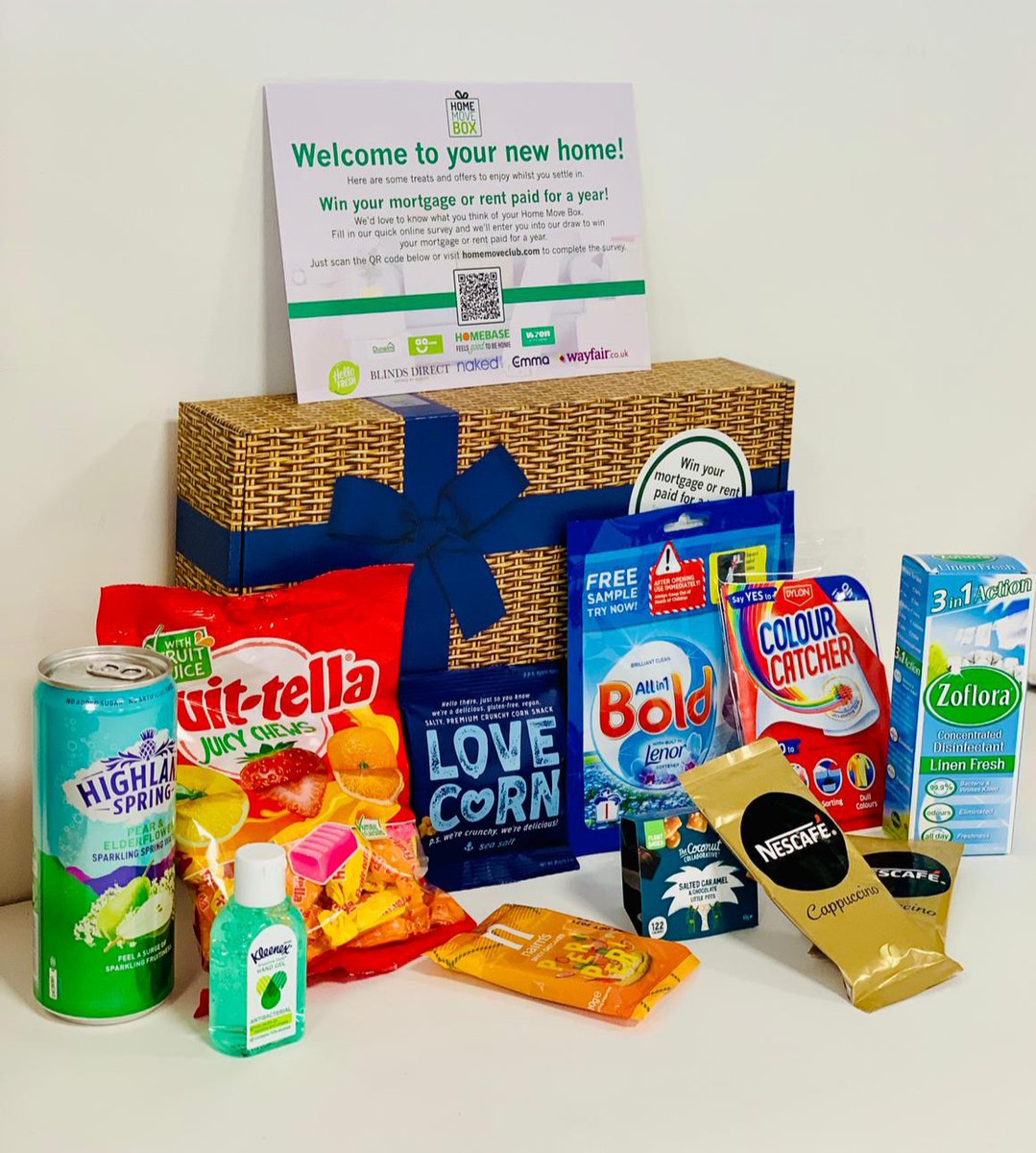 HomeMoveBoxLtd's tweet image. Exciting to see our latest free welcome boxes leave our warehouse this week! Another great selection of goodies and offers that we think home movers will love. Thanks to all the brands who have participated this time!
#homemovebox #welcomebox #marketing #fmcg
