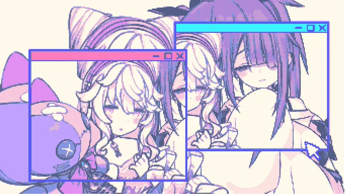 ☎️))Prrrrr.....

……Prrr..

📞🤍…こんにちは⑅こころちゃん?
明日遊べませんか?

📞🤍…ふふ⑅
じゃあ…明日…30日の21時に⑅

病井こころ💜x苺病くすり🤍
https://t.co/iep9SnpeOg 