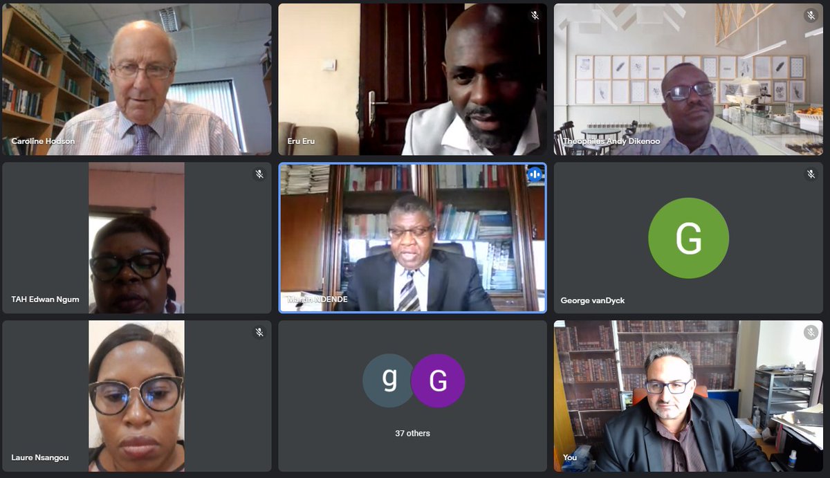 Congratulations to Professors Baughen, Soyer and Tettenborn for their talks at the Maritime Law Webinar organised in collaboration with Regional Maritime University (Ghana) under the auspices of the Minister of Transport of the Republic of Cameroon. IISTL continues making waves!