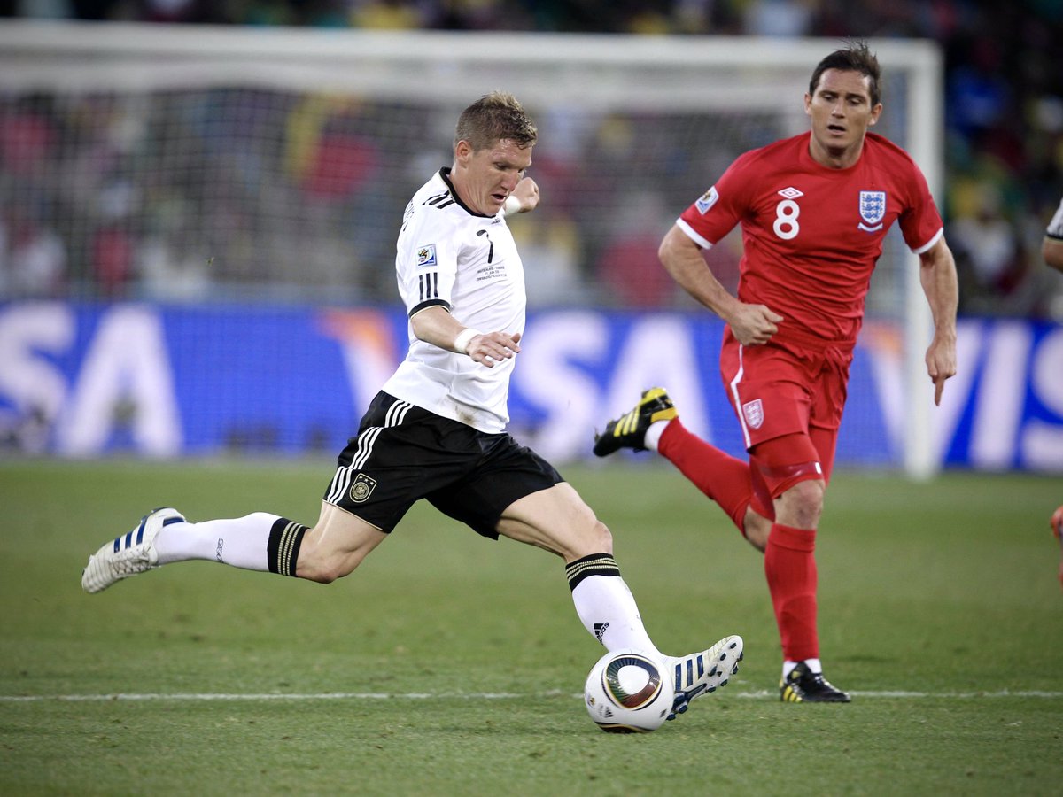 Bastian Schweinsteiger's tweet - "England vs. Germany ...