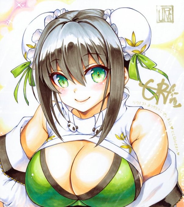 今日の色紙288日目
チェーンソー・オブ・ザ・デッド

#描いた色紙なるべく毎日アップする
#コピック #アナログ絵 #FGO #秦良玉 