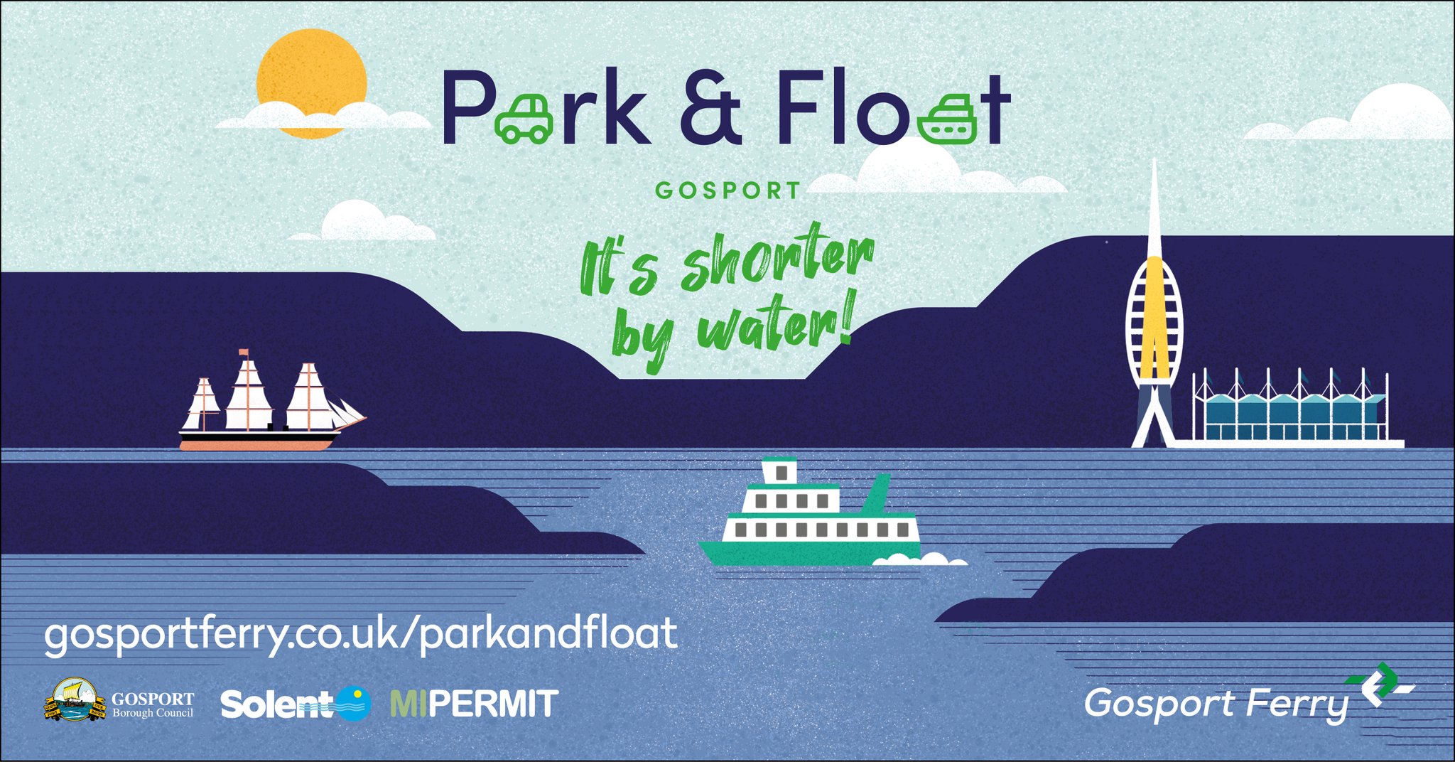 Gosport Ferry on Twitter "NEW PARK & FLOATthe easy, fast & flexible