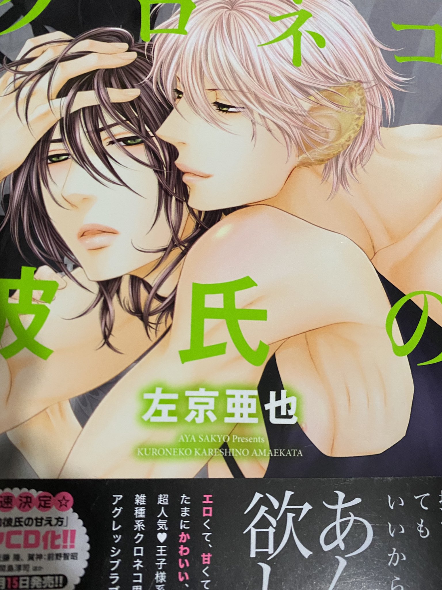Honoka クロネコ彼氏の甘え方 シリーズ おすすめbl漫画 左京亜也 T Co Vlx4aklhsg Twitter