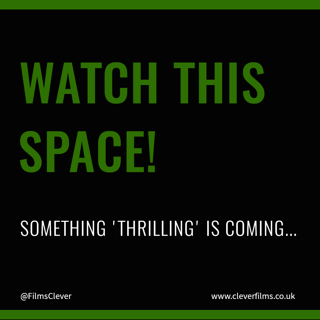 FilmsClever's tweet photo. Watch this space! Something 'thrilling' is coming... 🎬

#Horror #HorrorMovies https://t.co/PX3VZy5poa