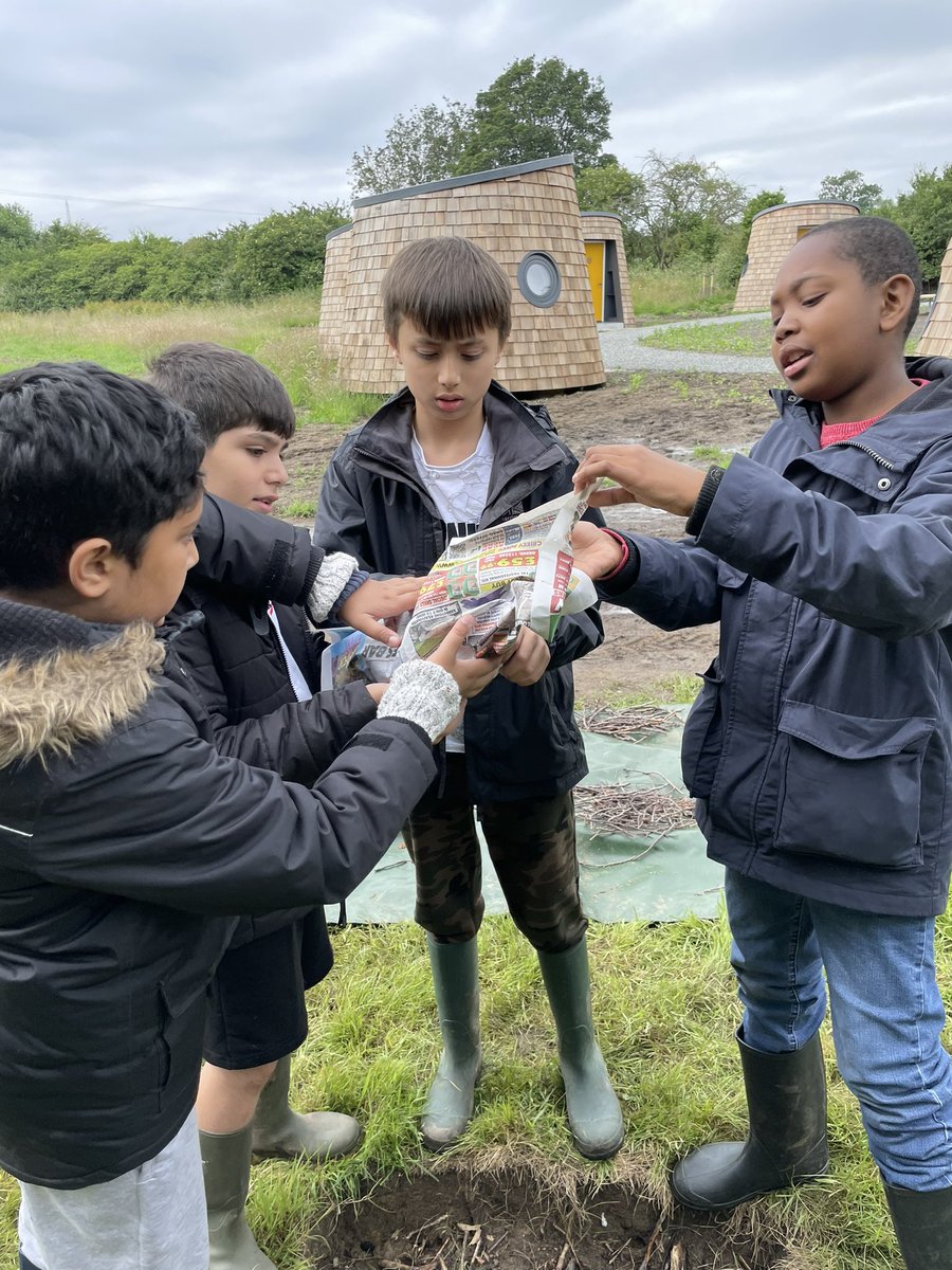 Day 2, Activity 1: making a campfire  and having a delicious slice of  toast 🔥 #year6 <a href="/woodberrydownN4/">Woodberry Down</a> @missbutt_ @SuntrapCentre