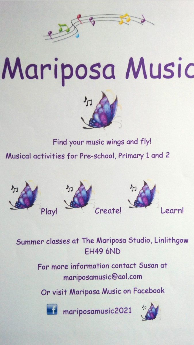 Only a few spaces left to have some  musical fun this summer!