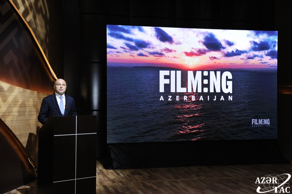 Anar_Karim's tweet photo. Ölkəmizdə ilk dəfə olaraq Azərbaycan Film Komissiyasının (#FilmingAzerbaijan) təqdimatını keçirdik. Film Komissiyası xarici kino şirkətlərinin ölkəmizə cəlb edilməsinə töhfə verəcəkdir. Türkiyə @TCKulturTurizm və @AhmetMisbah dəstəyə görə təşəkkür edirəm  https://t.co/6cXvNI6OJN https://t.co/nlWcxwLXN1