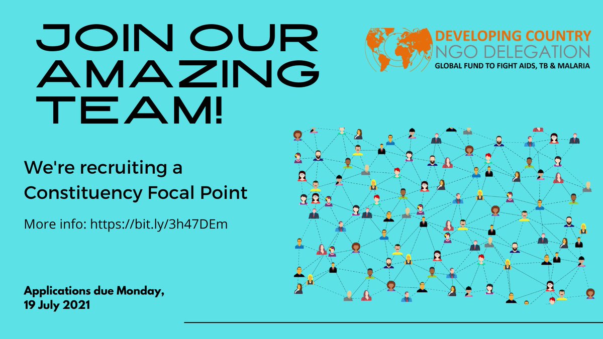 VACANCY: Constituency Focal Point (paid posititon) Are you working in Global Health and wanting to take your career to the next level? Do you want to work for a @GlobalFund Board delegation and serve the needs of communities and civil society? Apply now developingngo.org/2021/04/20/vac…