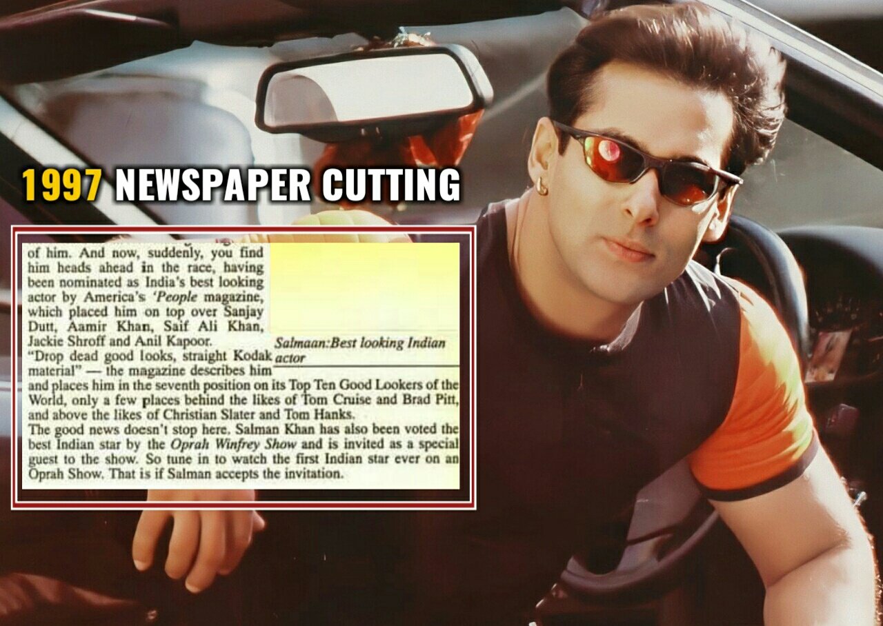 YOGESH on X SALMAN s 90s Global Popularity SalmanKhan Was Ranked India s Best Looking Actor World s 7th Best Looking Actor By America s People s Magazine In 1997 He Was Voted The BEST