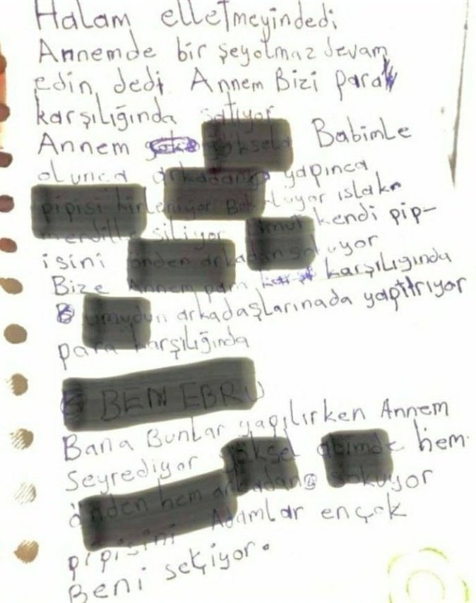iremvsy's tweet photo. BİR ÇOCUĞUN ÇIKARAMADIĞI SES OLMAK ZORUNDASIN! ÇOCUK VE TECAVÜZ KELİMELERİ BİLE AYNI CÜMLEDE YAN YANA GELMEMELİYKEN 100 METREYE BİR CAMİ YAPILAN ÜLKEMİZDE NİYE ADALET YOK? HANİ O SÖZÜNÜ ETTİĞİNİZ AHLAK? ACINASI.
#elmalidavası #Elmalida2Cocuk  #elmalıdavası https://t.co/5cvDvq2SqN