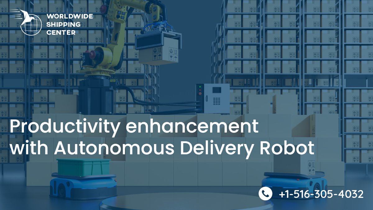 WorldwideShipp1's tweet image. Now, your parcel gets delivered more quicker at a more cheaper rate.
Our courier partners are using Autonomous Delivery Robot to enhance the productivity.
Just visit - bit.ly/3x6YjoN 
#shippingservices #automationinlogistics  #LogisticsInnovation #innovation #shipping