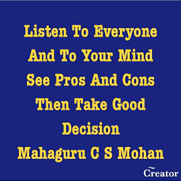 Mahaguru C S Mohan (@mahaguru6400) on Twitter photo 