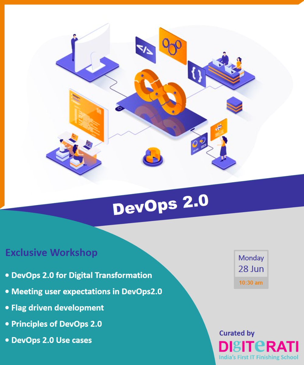 Digiteratian's tweet image. #Digiterati is happy in curating an Exclusive #workshop on #DevOps2.0 for @StanChart
The session was well received by nearly 200 professionals from India, China, Malaysia, Singapore &amp;amp; UK

#Online #DevOps #CloudComputing #DEVCommunity #DigitalTransformation #standardchartered