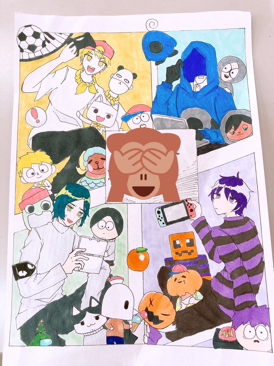 何人目の誰 絵描きさんと繫がりたい イラスト ナポリの男たち 蘭たん すぎる Hacchi Shu3 やっと やっと完成 部活の自己紹介部誌 今回本当に頑張ったよ 夜遅くまで寝ないで描いてたら 寝坊して母親に怒られた うん 今すぐ寝たい T