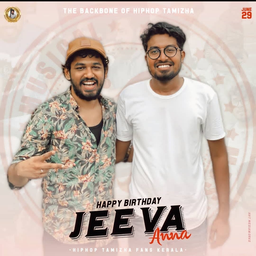 HhtfwaK's tweet photo. Happy birthday @Jeeva_jpg  anaa

@hiphoptamizha 
@AKHHTFWA https://t.co/gdFxktuYiG