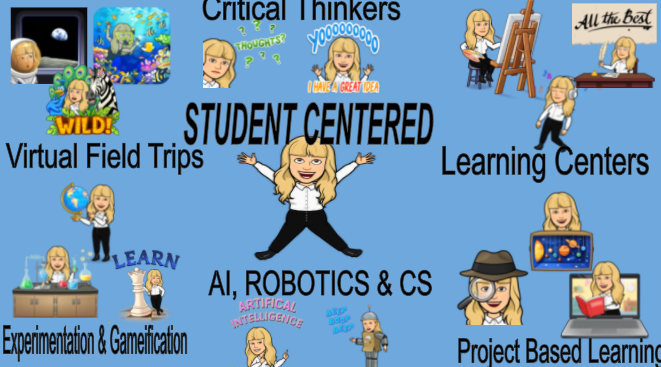 MissUCLA's tweet image. #ISTELive Thanks to @ISTE this YEAR My vision for my Kindergarten classroom next YEAR Is now crystal CLEAR A class that will shift from TEACHER-CENTERED
to STUDENT-CENTERED A class where student’s learning journeys are always MENTORED #ISTELiveContest @ITI_LAUSD @SMMendoza123