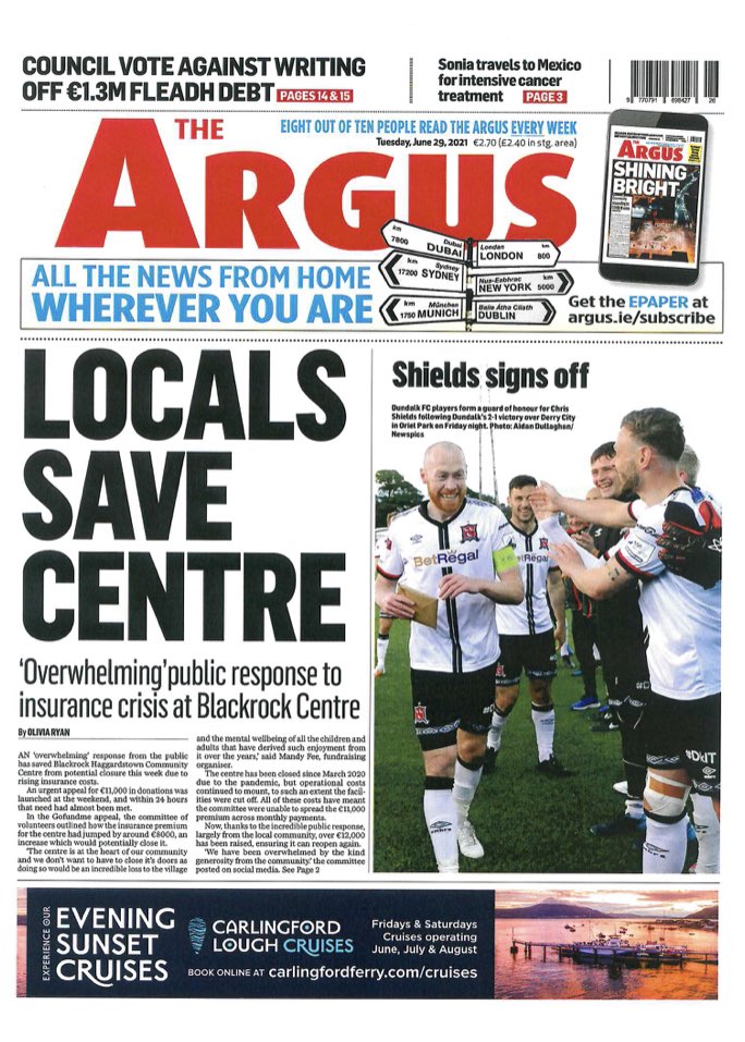 Argus Dundalk tweet media